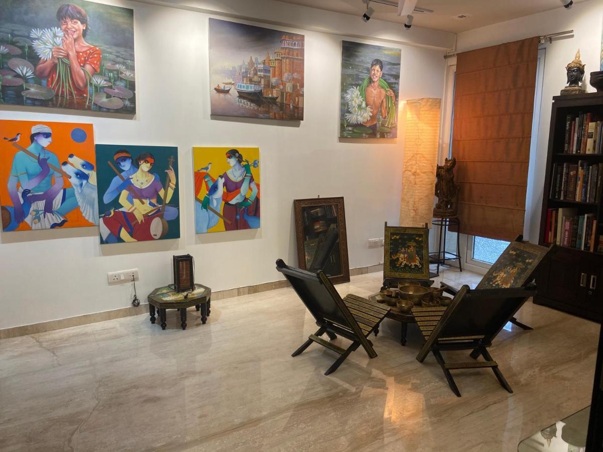 Bed and Breakfast Art House Vasant Vihar Nové Dillí Exteriér fotografie
