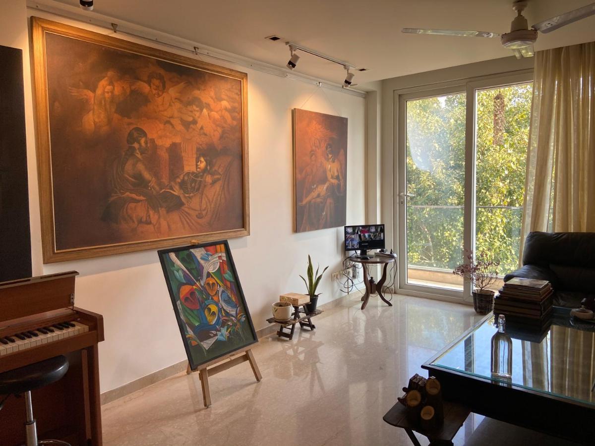 Bed and Breakfast Art House Vasant Vihar Nové Dillí Exteriér fotografie